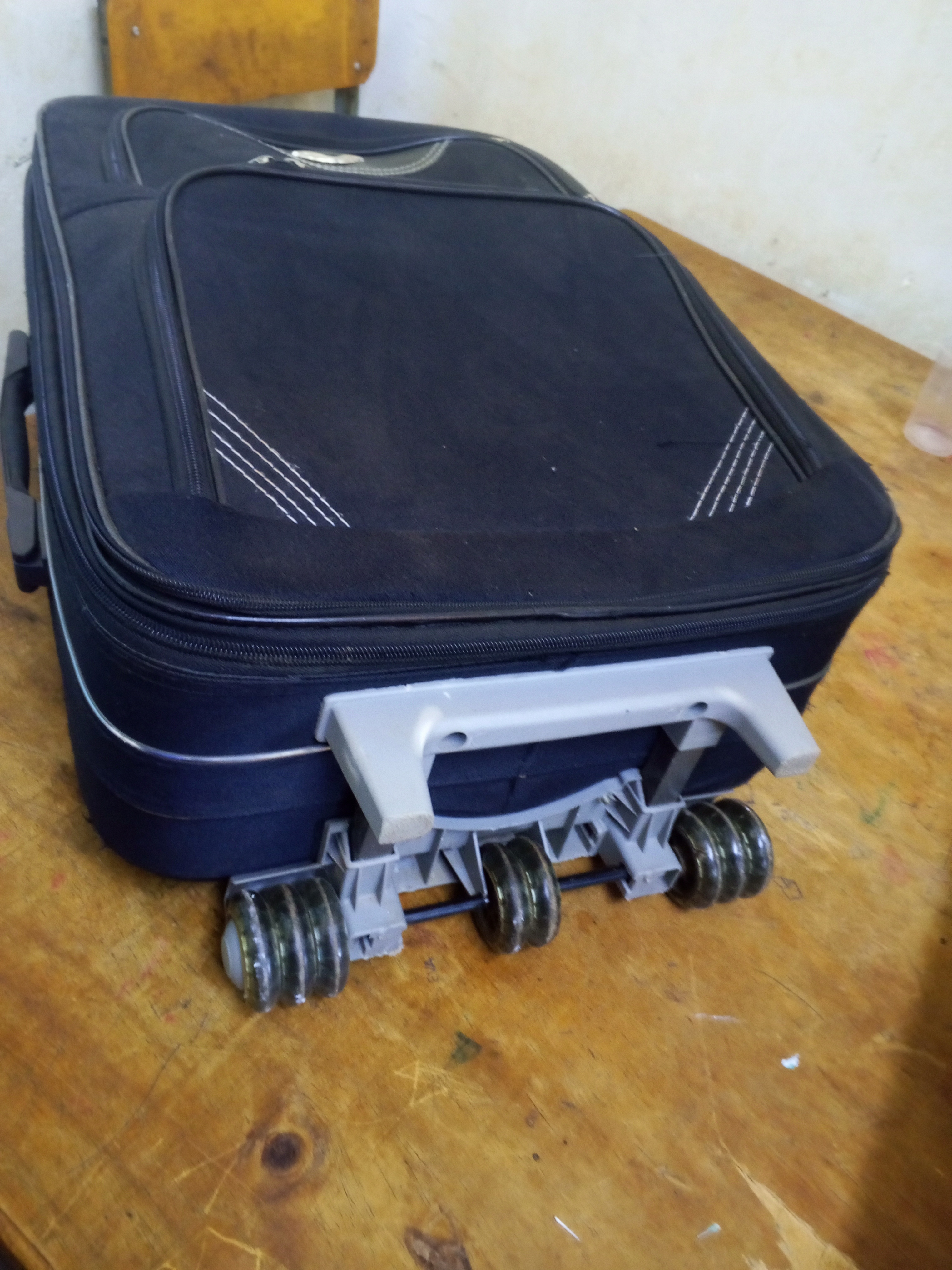 Gently used suitcase
